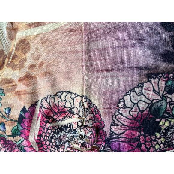 Bleu Vibrant Boho Fairycore Blouse - Picture 8 of 10